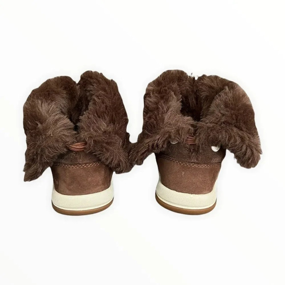 TIMBERLAND | Brown | Tracks Faux Shearling Bootie Fashion Boot - Picture 12 of 15
